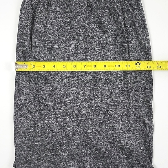 Lululemon Boulevard Bliss Skirt Heathered Black Grey Stretch High Waist Size 2 - Picture 13 of 13